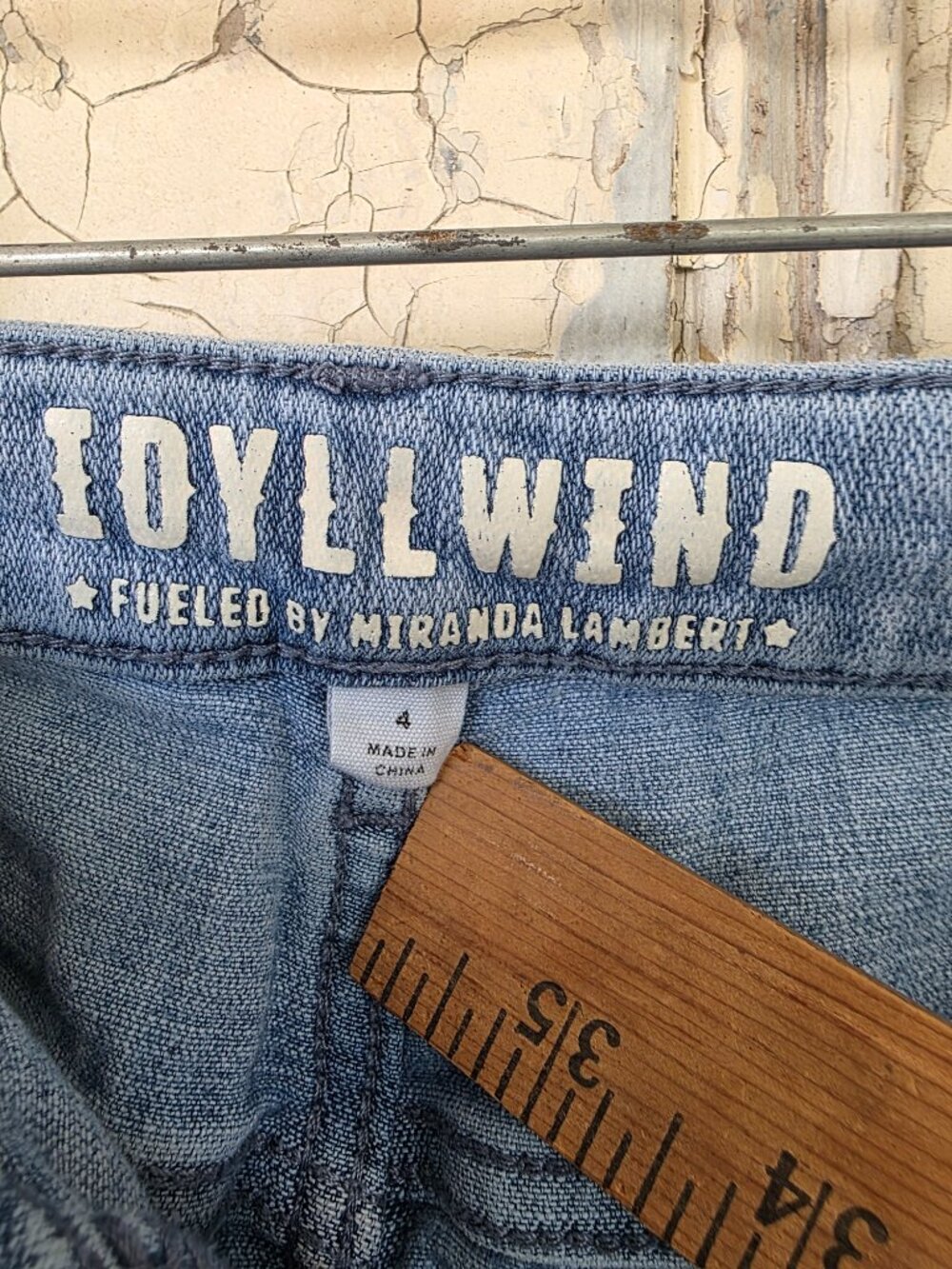 Idyllwind Womens Flared Jeans Size 4 Embroidered Accents by Miranda Lambert - Picture 7 of 9